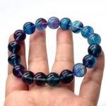 バイカラーフローライト ブレスレット | 高品質 天然石 - 高品質