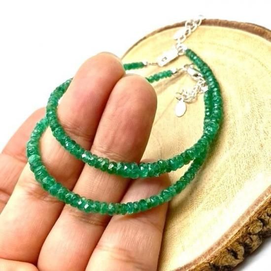 エメラルドブレスレット | 天然石パワーストーン - 高品質天然石