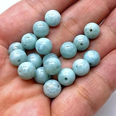 【高品質・現品のみ】ラリマー7.5ミリ内径15センチ 高品質・現品のみ】ラリマー7.5ミリ内径15センチ