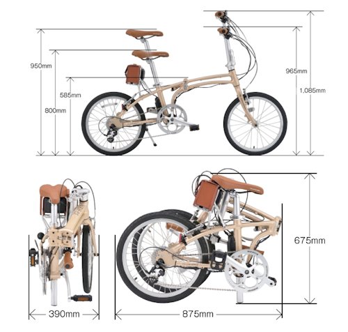 Daytona,デイトナ,DE01,電動アシスト自転車,おりたたみ,e-bike,自転車生活課ゆう-長崎県島原市の自転車店(資)廣瀬商会