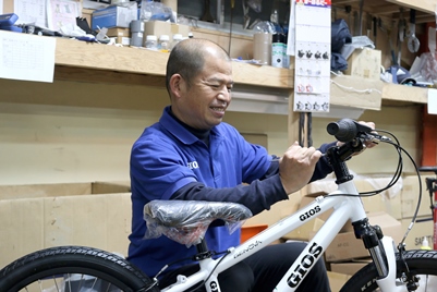 ご注文からお届けまでの流れ～整備士紹介～自転車生活課ゆう-長崎県島原市の自転車店(資)廣瀬商会通販