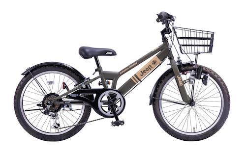 JE-20S,オリーブ,サンド,JEEP,ジープ,幼児用,子供用自転車
