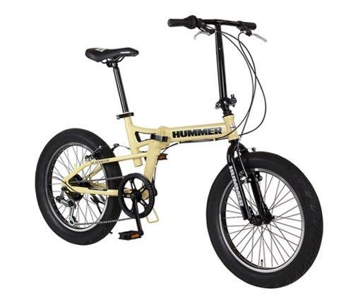 HUMMER(ハマー) FDB206FAT-BIKE 20インチ 楽天市場】ファットバイク FAT BIKE 20インチ 折りたたみ自転車