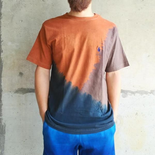 ポンチョ マント 泥染 シャツ 奄美大島 ガウディ 日本製 Mud dyeing ポンチョ マント 泥染 シャツ 奄美大島 ガウディ 日本製 Mud dyeing
