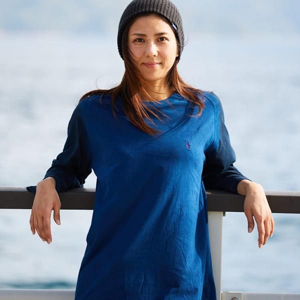 オフショル カットソー ラグラン袖 ダメージ加工  MORGAN オフショル カットソー ラグラン袖 ダメージ加工 MORGAN