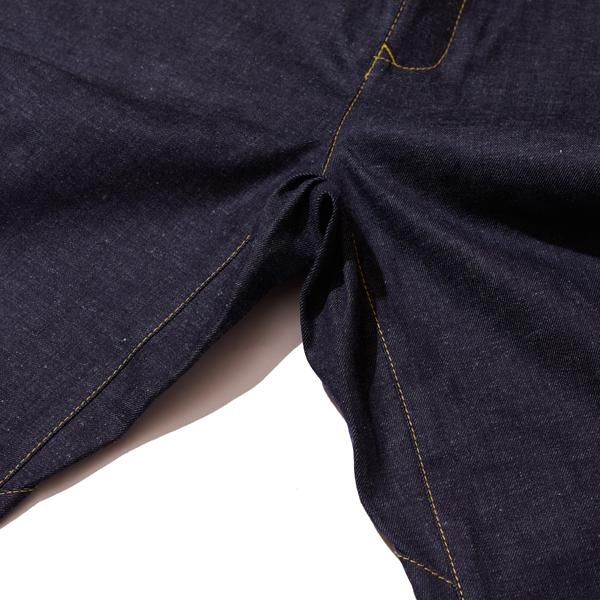 デニムの聖地岡山で製作したノンウォッシュデニムパンツ｜アウトドア