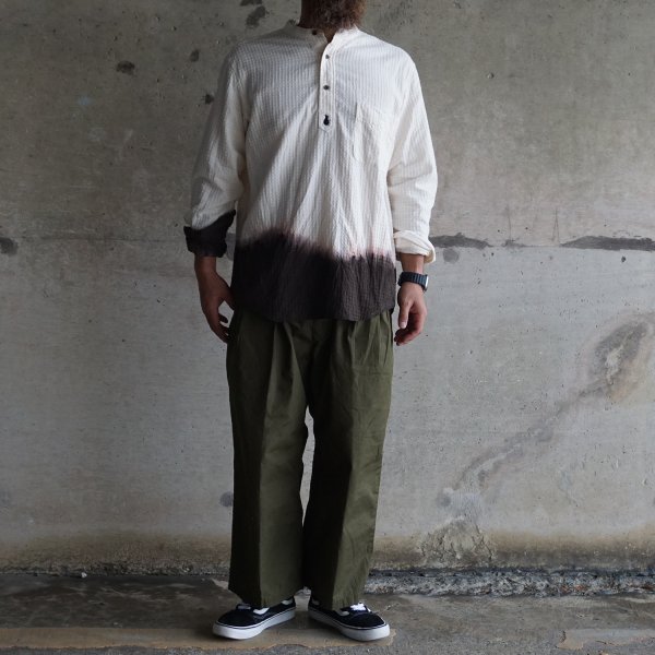 SLOPE PULLOVER SHIRT｜devadurga(デヴァドゥルガ)公式通販