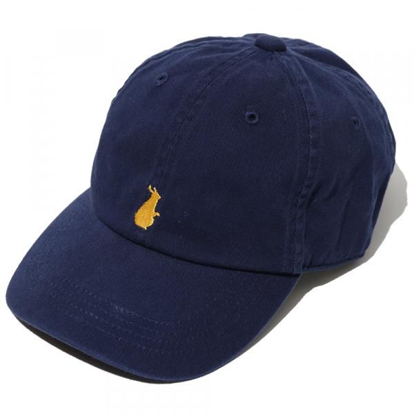 アマミノクロウサギ刺繍を施したCAP｜アウトドア通販 devadurga