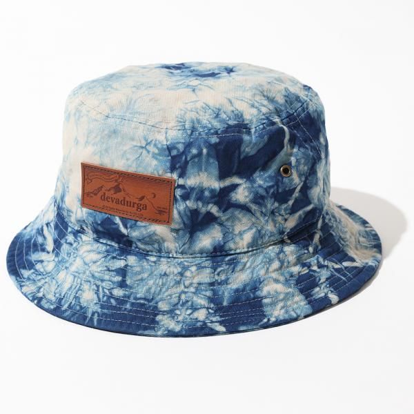 泥ぞめで珊瑚礁を表現したバケットハット｜アウトドア通販 devadurga