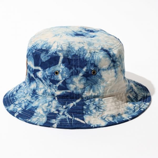 泥ぞめで珊瑚礁を表現したバケットハット｜アウトドア通販 devadurga