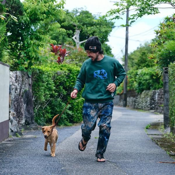 devadurga dg-1358 SWEAT デヴァドゥルガ　スウェットXL devadurga/デヴァドゥルガ DUSK NIGHT WIDE SWEAT (MENS