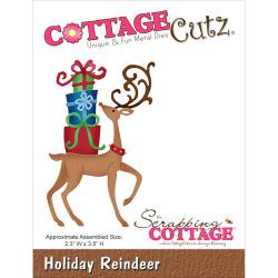 CottageCutz Die (Holiday Reindeer 2.3X3.5) - ジャンクジャーナル・スクラップブッキング用品専門店