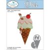 <img class='new_mark_img1' src='https://img.shop-pro.jp/img/new/icons13.gif' style='border:none;display:inline;margin:0px;padding:0px;width:auto;' />Elizabeth Craft Metal Die (Ice Cream Cone) 