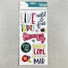 <img class='new_mark_img1' src='https://img.shop-pro.jp/img/new/icons20.gif' style='border:none;display:inline;margin:0px;padding:0px;width:auto;' />American Crafts Dear Lizzy Lovely Day Thickers Stickers 5.5X11 2 