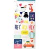 American Crafts Dear Lizzy Lovely Day Stickers 6X12 2ȡ