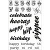 Kaisercraft Save The Date Clear Stamps 6X4 (15.5cm X 10cm) 