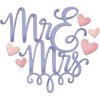 <img class='new_mark_img1' src='https://img.shop-pro.jp/img/new/icons13.gif' style='border:none;display:inline;margin:0px;padding:0px;width:auto;' />CottageCutz Dies (Mr & Mrs With Hearts 3.2X2.8) 