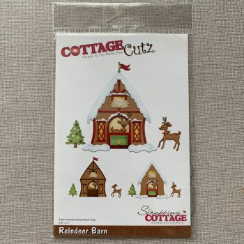 <img class='new_mark_img1' src='https://img.shop-pro.jp/img/new/icons20.gif' style='border:none;display:inline;margin:0px;padding:0px;width:auto;' />CottageCutz Die (Reindeer Barn 3.8