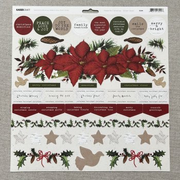 <img class='new_mark_img1' src='https://img.shop-pro.jp/img/new/icons20.gif' style='border:none;display:inline;margin:0px;padding:0px;width:auto;' />Kaisercraft Home For Christmas Cardstock Stickers 12