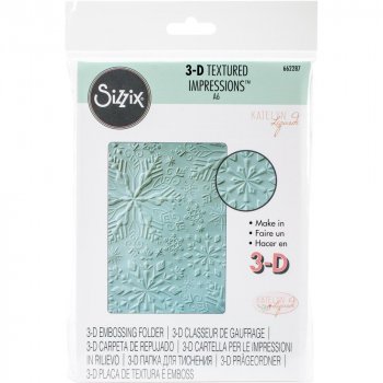 ͽʡ Sizzix Textured Impressions Embossing Folder (Winter Snowflakes)