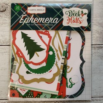 <img class='new_mark_img1' src='https://img.shop-pro.jp/img/new/icons20.gif' style='border:none;display:inline;margin:0px;padding:0px;width:auto;' />Carta Bella Deck The Halls Ephemera ɥȥåå 33ԡ