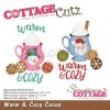 <img class='new_mark_img1' src='https://img.shop-pro.jp/img/new/icons20.gif' style='border:none;display:inline;margin:0px;padding:0px;width:auto;' />CottageCutz Dies (Warm & Cozy Cocoa, 1.1