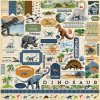 <img class='new_mark_img1' src='https://img.shop-pro.jp/img/new/icons13.gif' style='border:none;display:inline;margin:0px;padding:0px;width:auto;' />Carta Bella Dinosaurs Cardstock Stickers 12 Elements