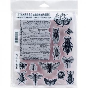 ͽʡ Tim Holtz Cling Stamps 7X8.5 (Entomology)