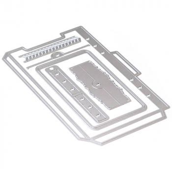 <img class='new_mark_img1' src='https://img.shop-pro.jp/img/new/icons57.gif' style='border:none;display:inline;margin:0px;padding:0px;width:auto;' />Elizabeth Craft Metal Die (Planner Pocket 3)