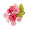 【予約商品】 Prima Marketing Mulberry Paper Flowers (Rosy Hues/Painted Floral)