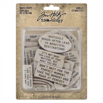 ͽʡ Tim Holtz Idea-Ology åץܡɥȥåץ 48ԡ (Labels)