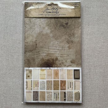 ͽʡ Tim Holtz Idea-Ology Backdrops ֥륵ɥɥȥå 6X10 24 (Volume #4)