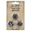 <img class='new_mark_img1' src='https://img.shop-pro.jp/img/new/icons13.gif' style='border:none;display:inline;margin:0px;padding:0px;width:auto;' />Tim Holtz Idea-Ology Metal Large Fasteners (Antique Silver, Copper & Brass) 90ԡ