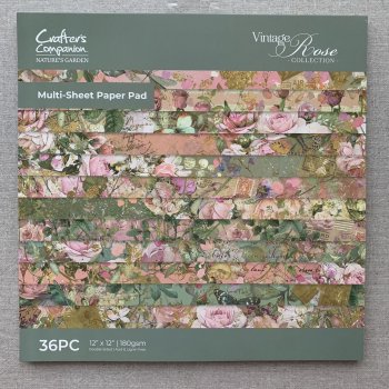 <img class='new_mark_img1' src='https://img.shop-pro.jp/img/new/icons20.gif' style='border:none;display:inline;margin:0px;padding:0px;width:auto;' />Crafter's Companion Nature's Garden Vintage Rose ڡѡѥå 12 36