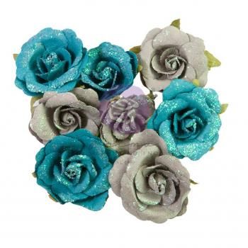 <img class='new_mark_img1' src='https://img.shop-pro.jp/img/new/icons14.gif' style='border:none;display:inline;margin:0px;padding:0px;width:auto;' />Prima Marketing Paper Flowers 8ԡ  (Blue Illusion, Lost In Wonderland)