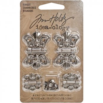 <img class='new_mark_img1' src='https://img.shop-pro.jp/img/new/icons14.gif' style='border:none;display:inline;margin:0px;padding:0px;width:auto;' />Tim Holtz Idea-Ology ᥿ҥ4ԡ + ֥å16ԡ Antique Nickel