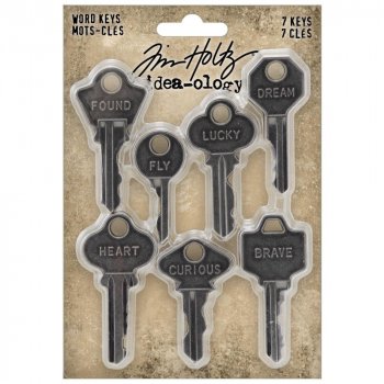 <img class='new_mark_img1' src='https://img.shop-pro.jp/img/new/icons20.gif' style='border:none;display:inline;margin:0px;padding:0px;width:auto;' />Tim Holtz Idea-Ology Metal Word Keys 7ԡ