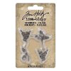 <img class='new_mark_img1' src='https://img.shop-pro.jp/img/new/icons14.gif' style='border:none;display:inline;margin:0px;padding:0px;width:auto;' />Tim Holtz Idea-Ology Metal Adornments 4ピース (Foliage)
