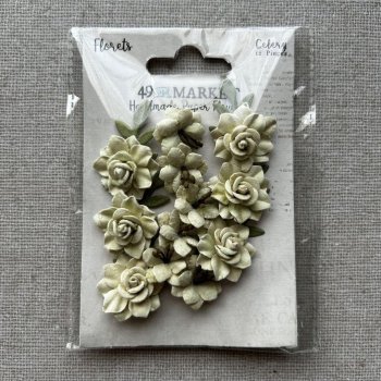 <img class='new_mark_img1' src='https://img.shop-pro.jp/img/new/icons20.gif' style='border:none;display:inline;margin:0px;padding:0px;width:auto;' />49 And Market Florets Paper Flowers (Celery)