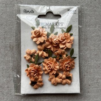 <img class='new_mark_img1' src='https://img.shop-pro.jp/img/new/icons20.gif' style='border:none;display:inline;margin:0px;padding:0px;width:auto;' />49 And Market Florets Paper Flowers (Mango)