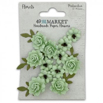 <img class='new_mark_img1' src='https://img.shop-pro.jp/img/new/icons20.gif' style='border:none;display:inline;margin:0px;padding:0px;width:auto;' />49 And Market Florets Paper Flowers (Pistachio)