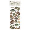 ͽʡ Stamperia ֥ 4X8.5 (Forest Leaves And Animals)