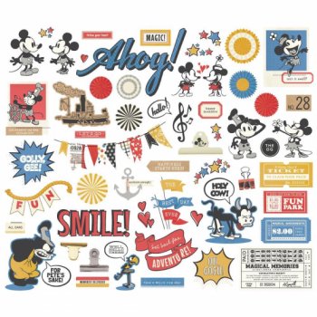 ͽʡ Simple Stories Say Cheese Classic Mouse Bits & Pieces å (Icon)