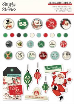 <img class='new_mark_img1' src='https://img.shop-pro.jp/img/new/icons14.gif' style='border:none;display:inline;margin:0px;padding:0px;width:auto;' />Simple Stories Simple Vintage Holly Jolly ǥ졼ƥ֥֥å