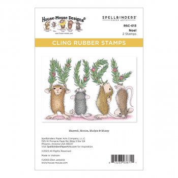 <img class='new_mark_img1' src='https://img.shop-pro.jp/img/new/icons20.gif' style='border:none;display:inline;margin:0px;padding:0px;width:auto;' />Stampendous House Mouse Cling Rubber Stamp (Noel)