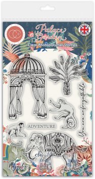 <img class='new_mark_img1' src='https://img.shop-pro.jp/img/new/icons20.gif' style='border:none;display:inline;margin:0px;padding:0px;width:auto;' />Craft Consortium Photopolymer Stamp Set (Majestic, Palace Garden)