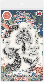 <img class='new_mark_img1' src='https://img.shop-pro.jp/img/new/icons20.gif' style='border:none;display:inline;margin:0px;padding:0px;width:auto;' />Craft Consortium Photopolymer Stamp Set (Fly, Palace Garden)