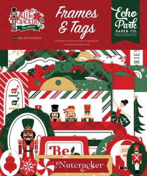 <img class='new_mark_img1' src='https://img.shop-pro.jp/img/new/icons14.gif' style='border:none;display:inline;margin:0px;padding:0px;width:auto;' />Echo Park ե Frames & Tags, Nutcracker Christmas