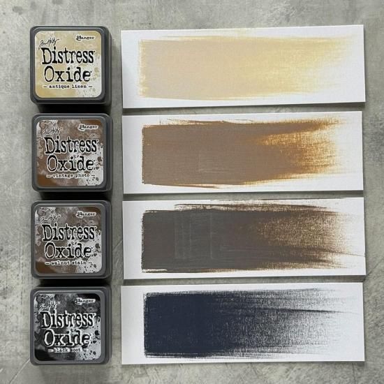 Tim Holtz Distress Mini Oxide インクパッド 4ピース Kit #6