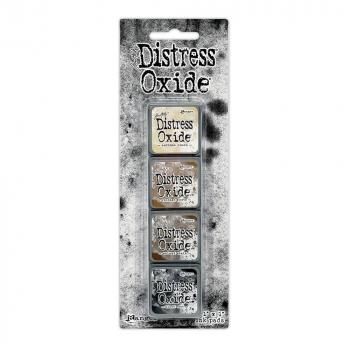 <img class='new_mark_img1' src='https://img.shop-pro.jp/img/new/icons14.gif' style='border:none;display:inline;margin:0px;padding:0px;width:auto;' />Tim Holtz Distress Mini Oxide インクパッド 4ピース Kit #6